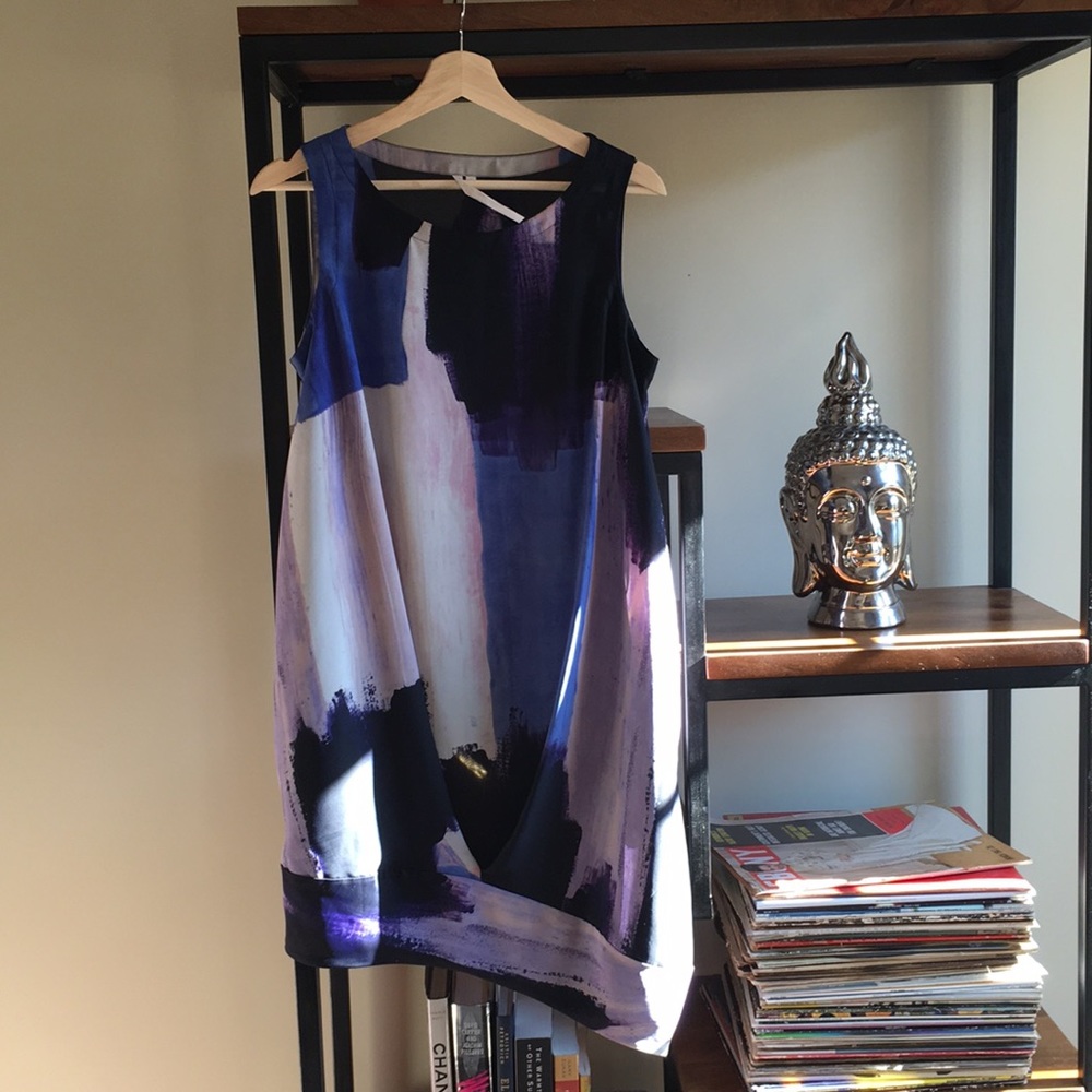 RACHEL Rachel Roy Watercolor Tunic